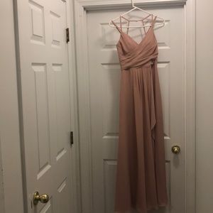 Blush Bridesmaids Dress